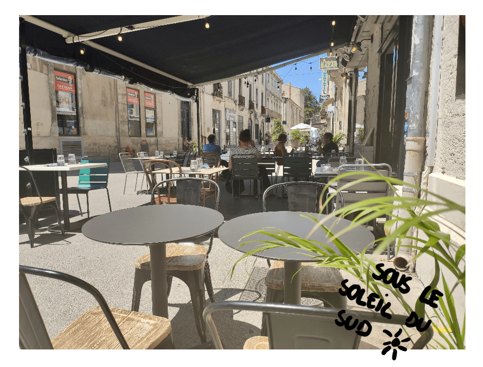 terrasse restaurant guy&sons Montpellier